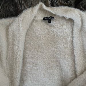 Express Fuzzy Cardigan
